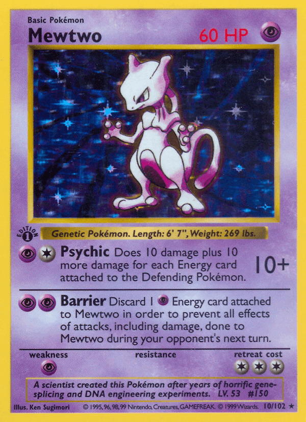 Mewtwo (Base Set #10)