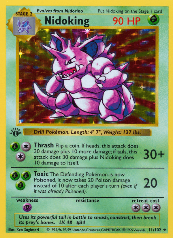 Nidoking (Base Set #11)