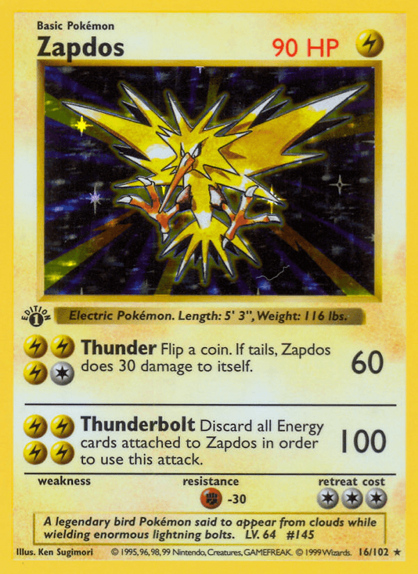 Zapdos (Base Set #16)