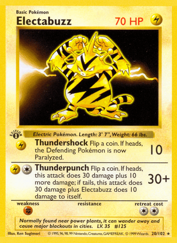 Electabuzz (Base Set #20)