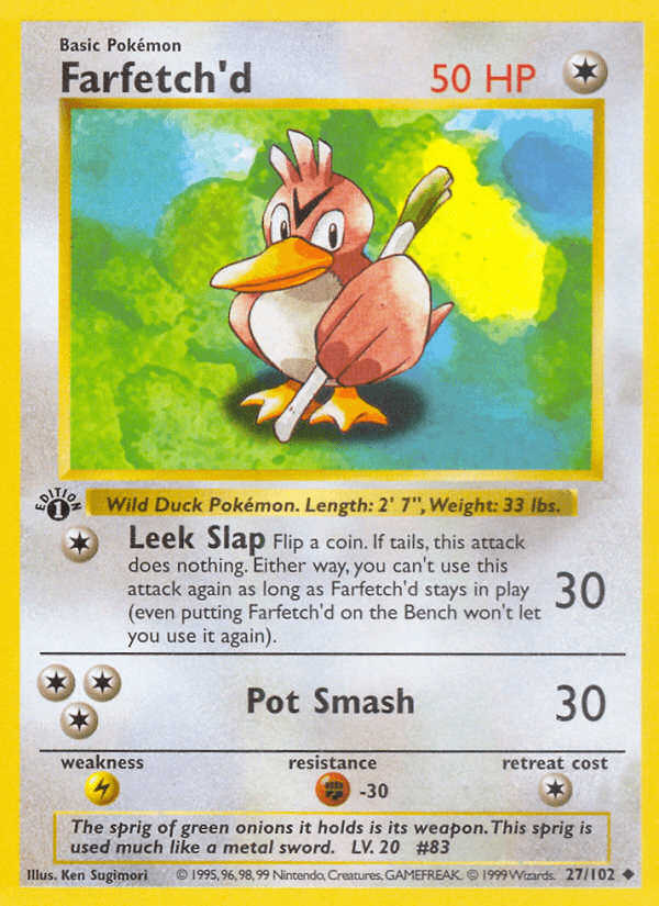 Farfetch'd (Base Set #27)