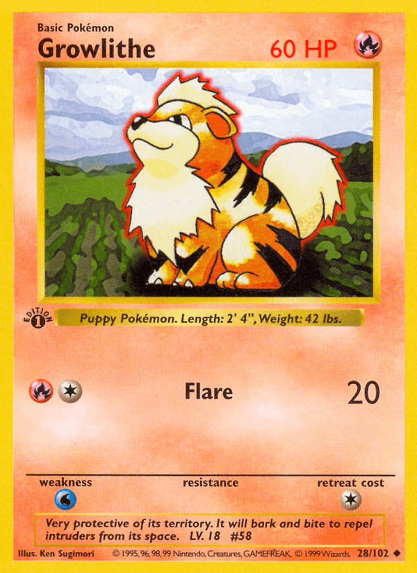 Growlithe (Base Set #28)