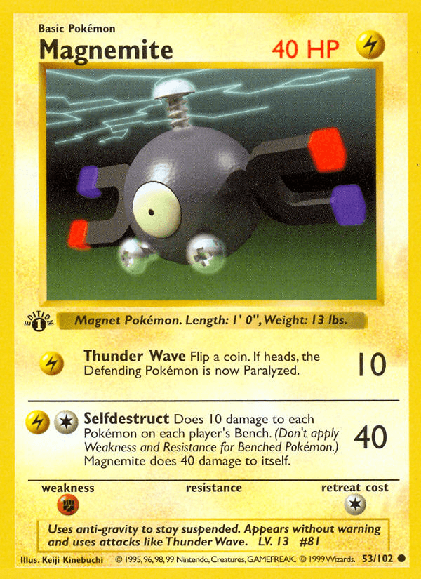 Magnemite (Base Set #53)