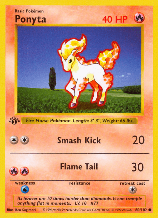 Ponyta (Base Set #60)