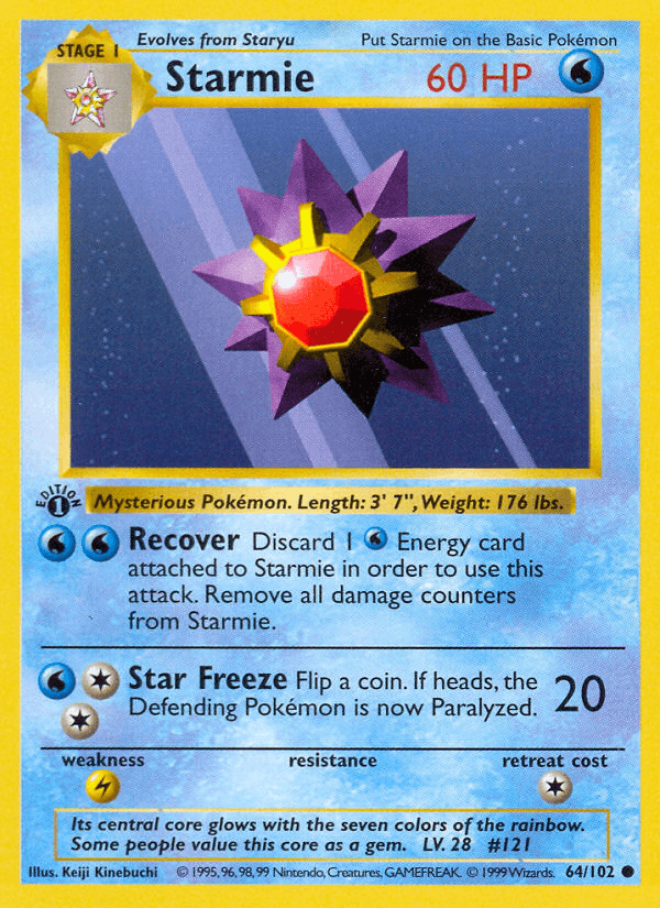 Starmie (Base Set #64)