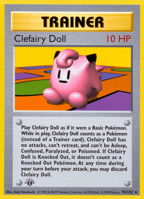 Clefairy Doll (Base Set #70)