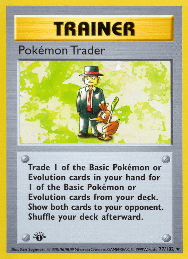 Pokémon Trader (Base Set #77)