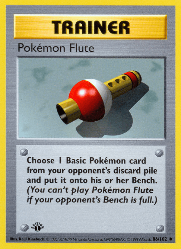 Pokémon Flute (Base Set #86)