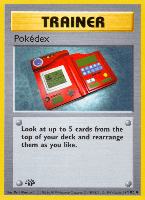 Pokédex (Base Set #87)