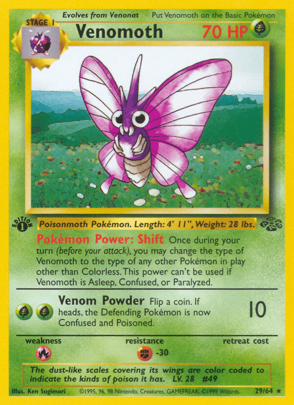 Venomoth (Jungle #29)