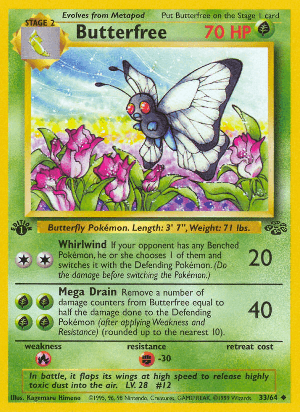 Butterfree (Jungle #33)