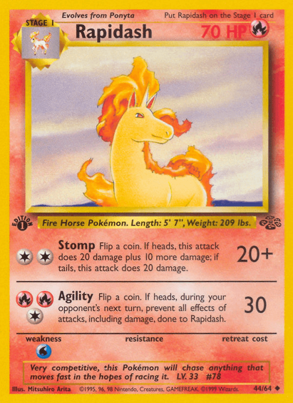 Rapidash (Jungle #44)