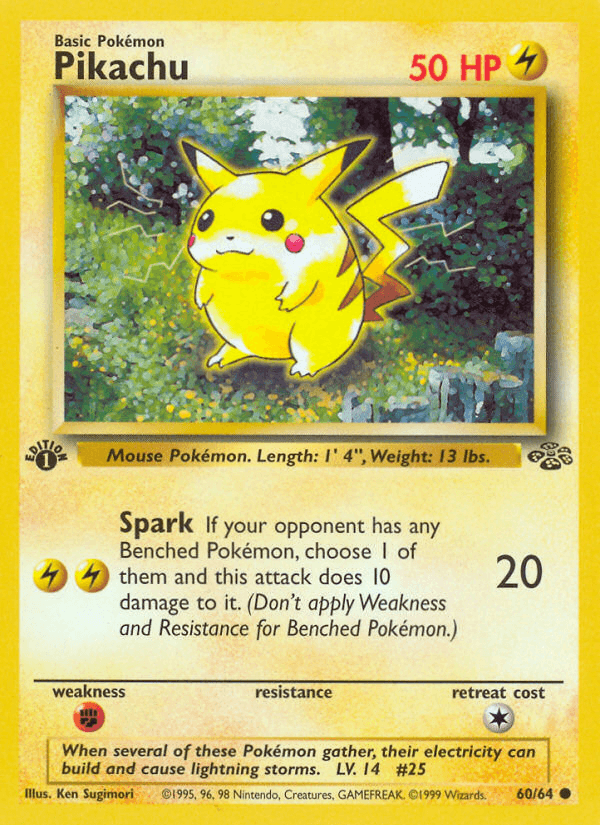 Pikachu (Jungle #60)