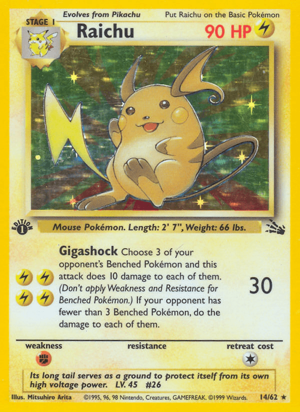 Raichu (Fossil #14)