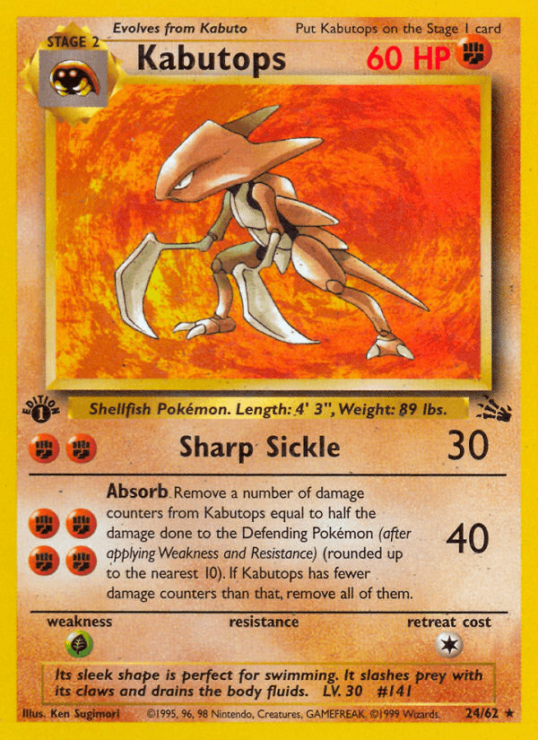 Kabutops (Fossil #24)