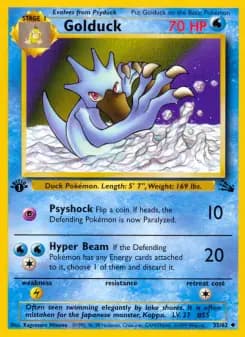 Golduck (BASE3 #35)