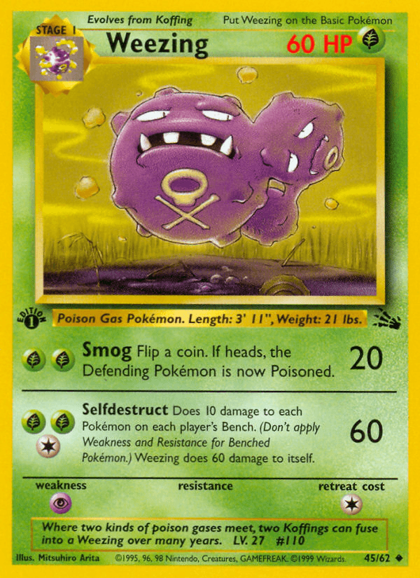 Weezing (Fossil #45)
